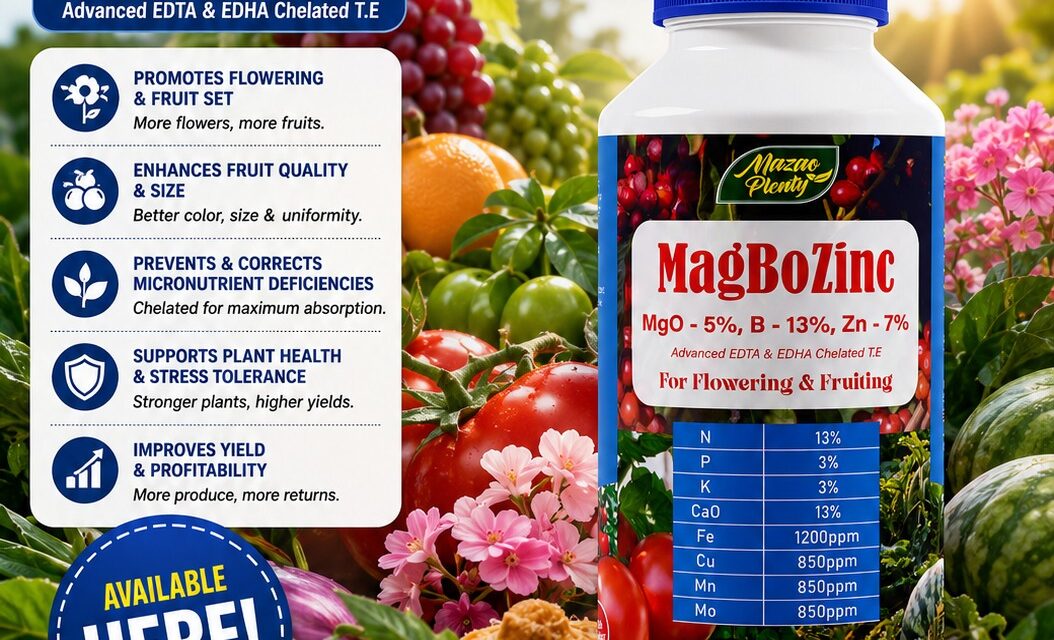 Best Foliar Fertilizer for Flowering and Fruiting Crops in Kenya